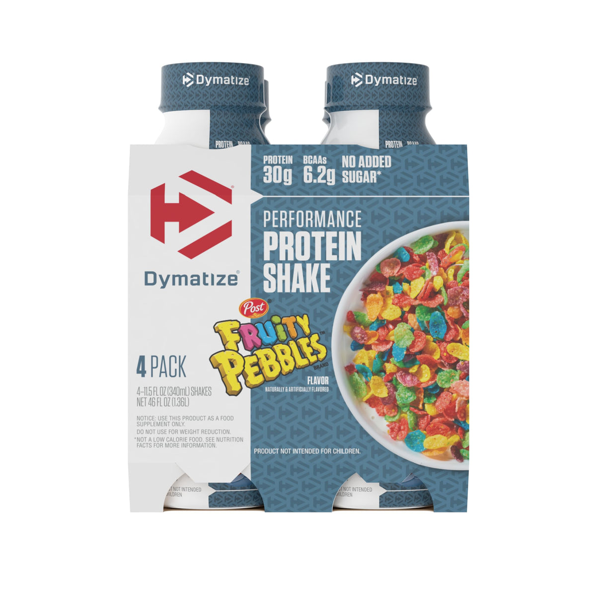 Dymatize x Baskin Robbins, Performance Protein Shake, Very Berry Strawberry, 30g Protein, 6.2g BCAA for Muscle Recovery, No Added Sugar, Low Fat, 24 Vitamins & Minerals, Gluten-Free, On-the-Go Snack, 11.5 fl oz (12 Pack)