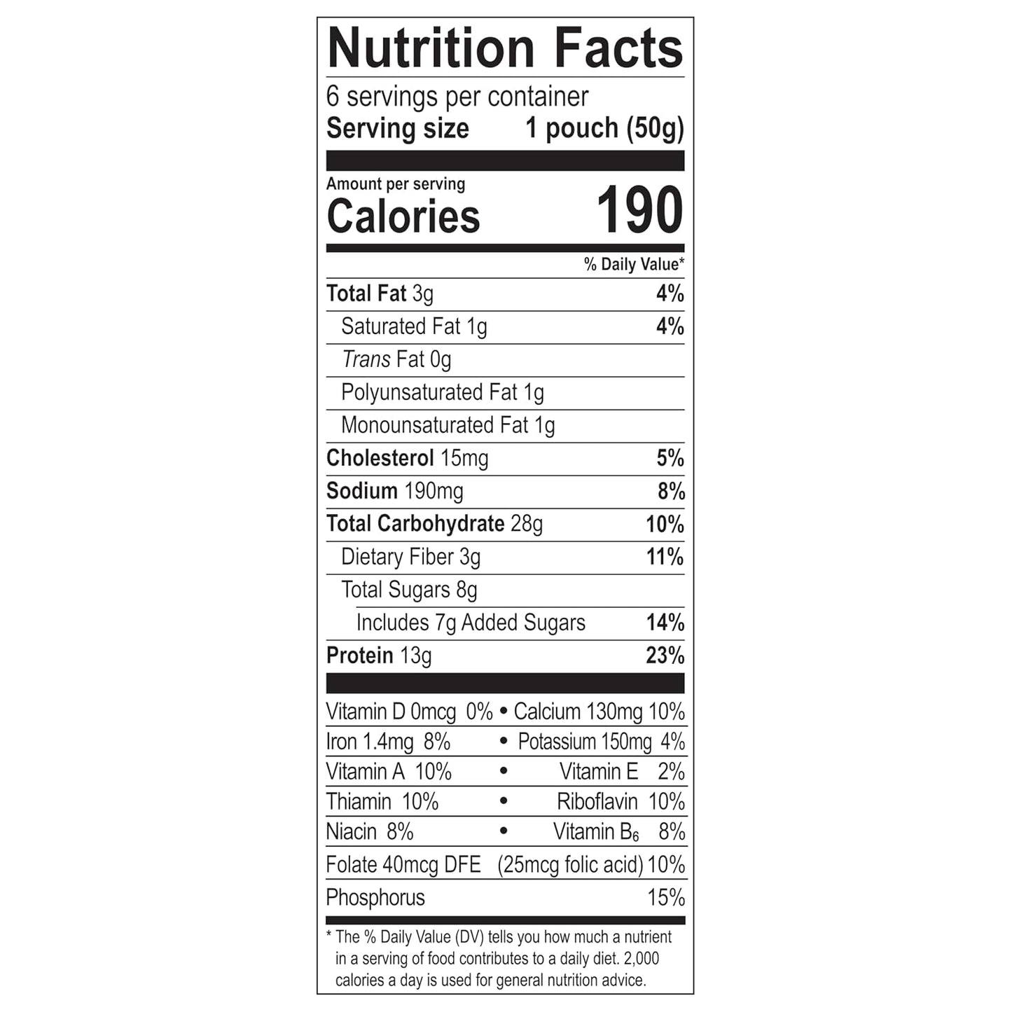 Premier Protein Berries & Creme Flavored Protein Oatmeal, 10.6 oz, 6 Pack