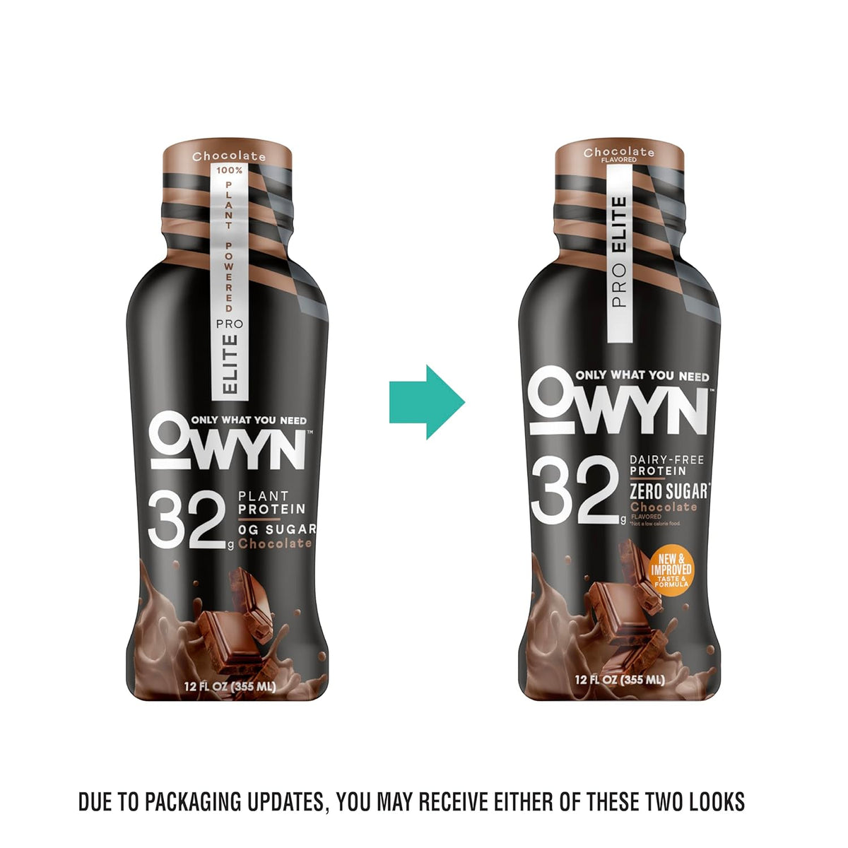 OWYN Only What You Need 32g Chocolate Flavored Protein Shake, 12 Ct