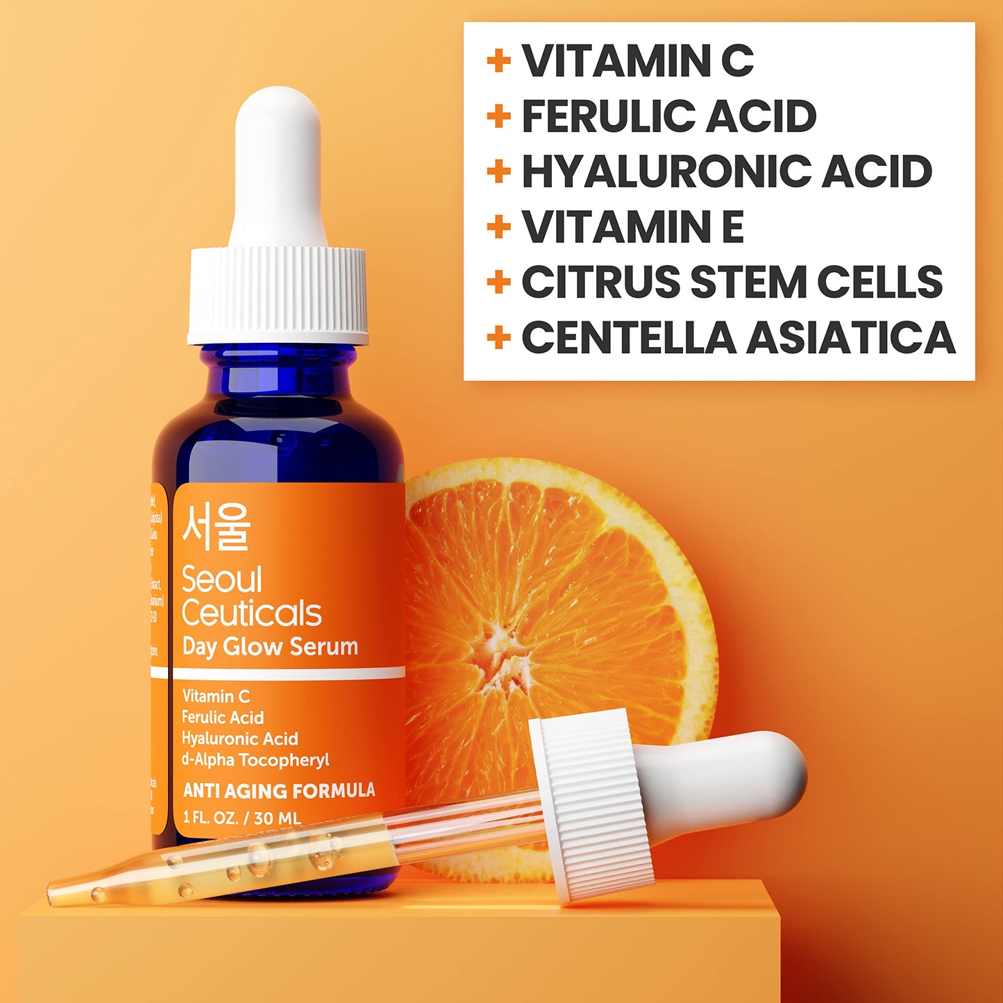 Korean Skin Care Set - Contains Korean Snail Cream + Korean Green Tea Face Mask + Korean Vitamin C Serum - This Potent Korean Skincare Set Provides Healthy, Youthful & Glowing Skin