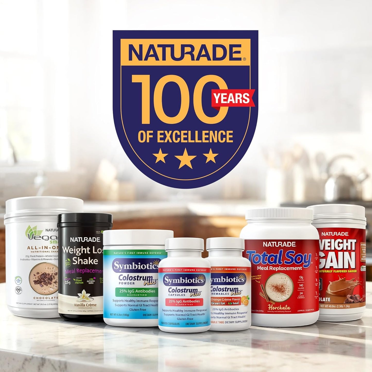 Naturade Total Soy Protein Powder | 13g Protein & 130 Calories per Servings | Meal Replacement Shake Mix | Non-GMO Soy | Lactose & Gluten Free | French Vanilla (15 Servings)